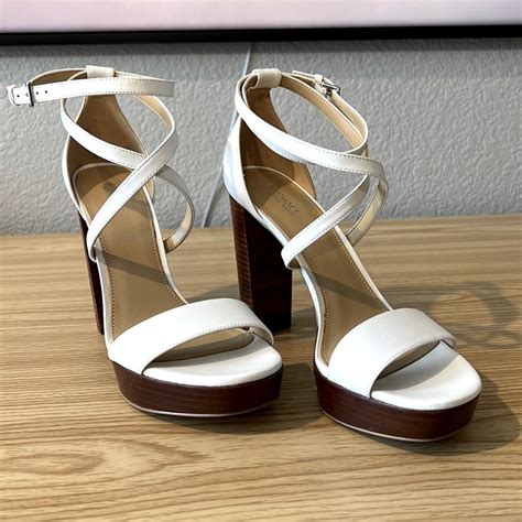 michael kors charlize platform|MICHAEL Michael Kors Charlize Platform Dress Sandals .